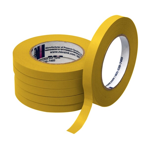1/2" wide x 60yd Gold Labeling Tape